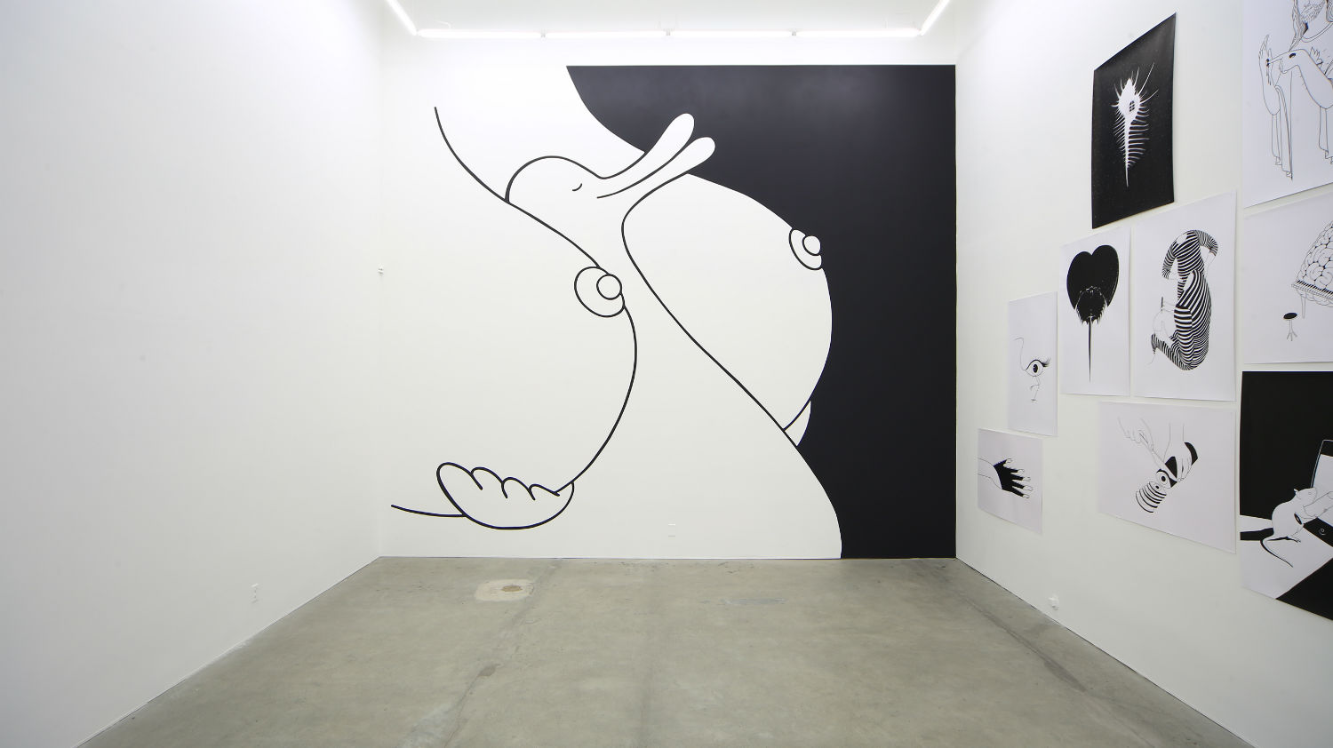 "Everything Butt" Installation View, Ratio 3, San Francisco