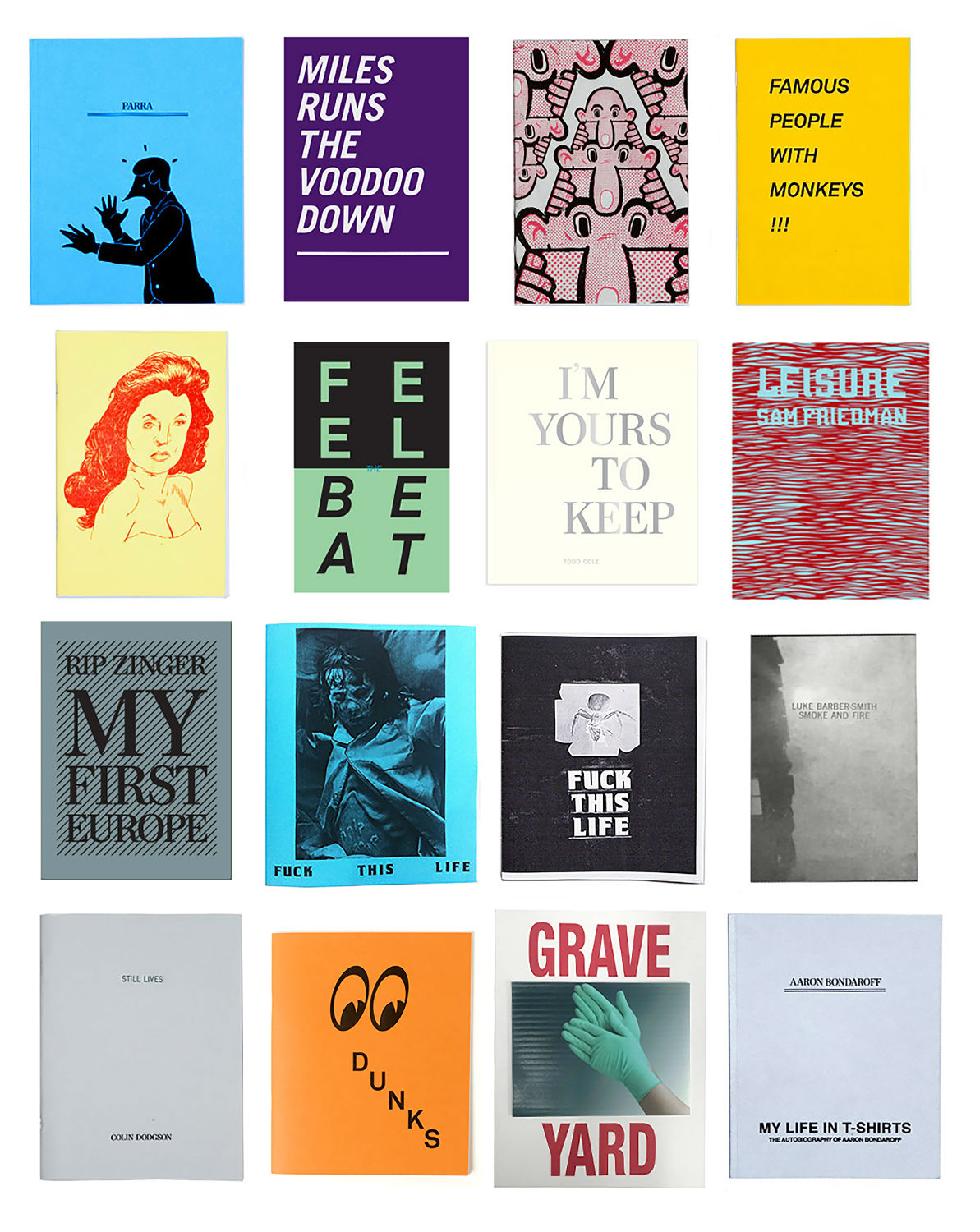 Various zines, publications by AndPress