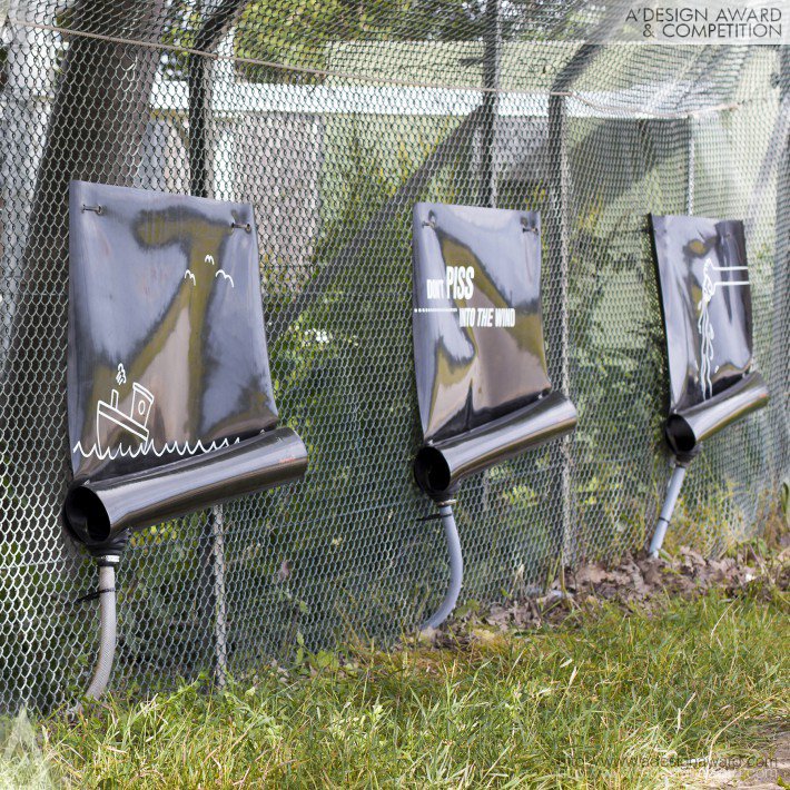 PeeFence Flexible Urinal by Jonathan Rasmussen