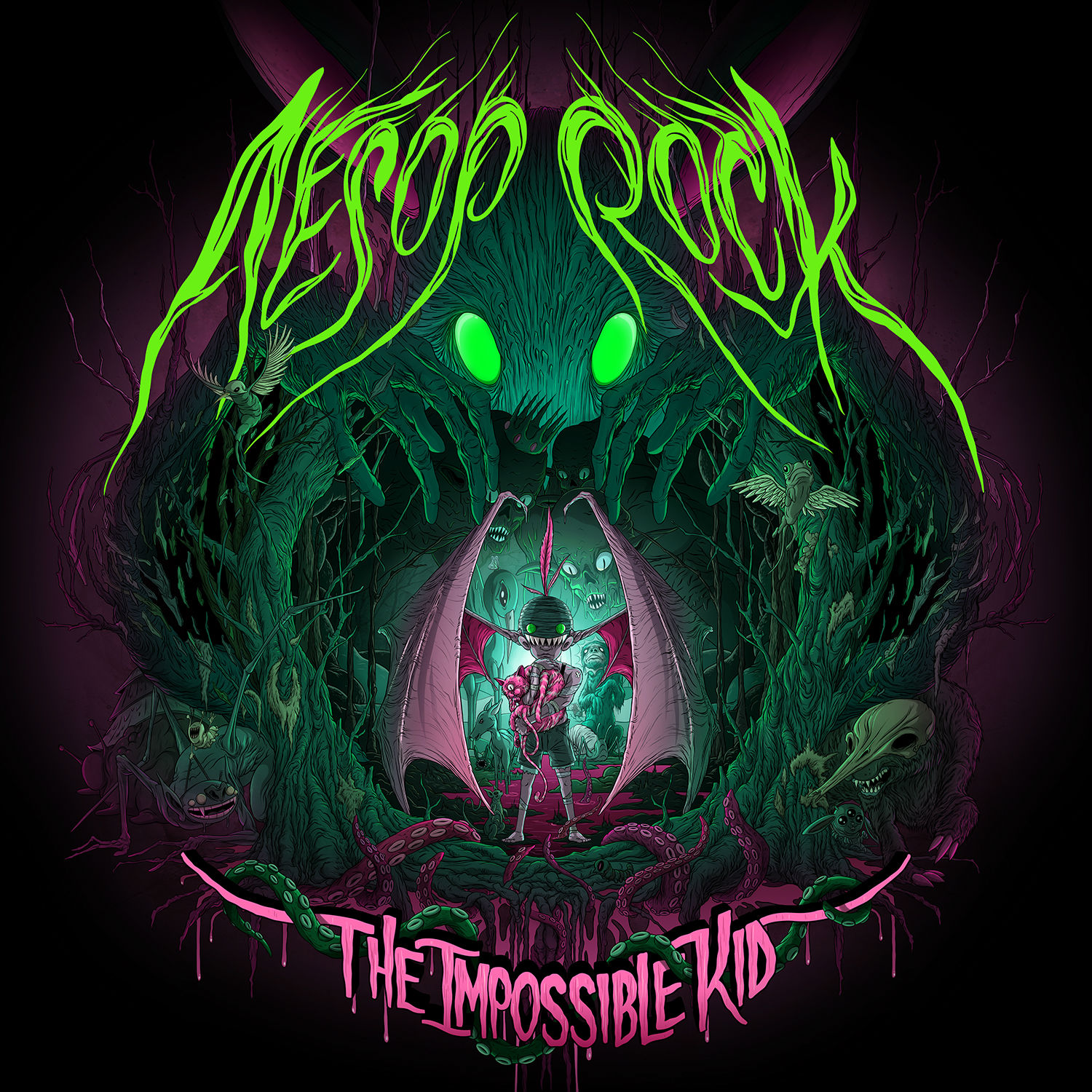 Album artwork and concept by Alex Pardee