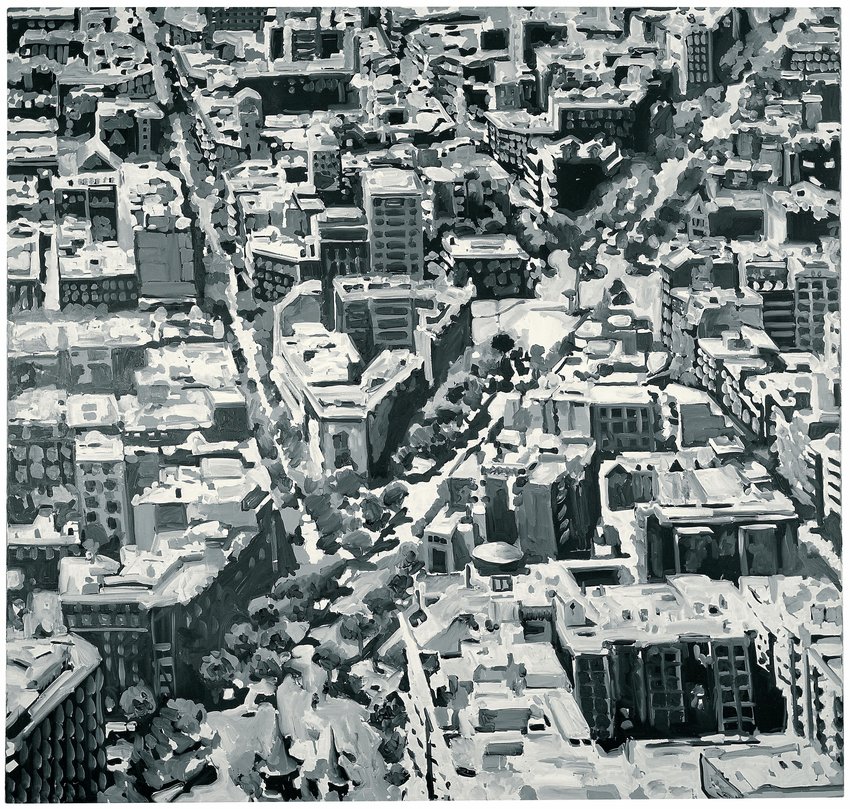 Gerhard Richter, Stadtbild Madrid (Cityscape Madrid), 1968