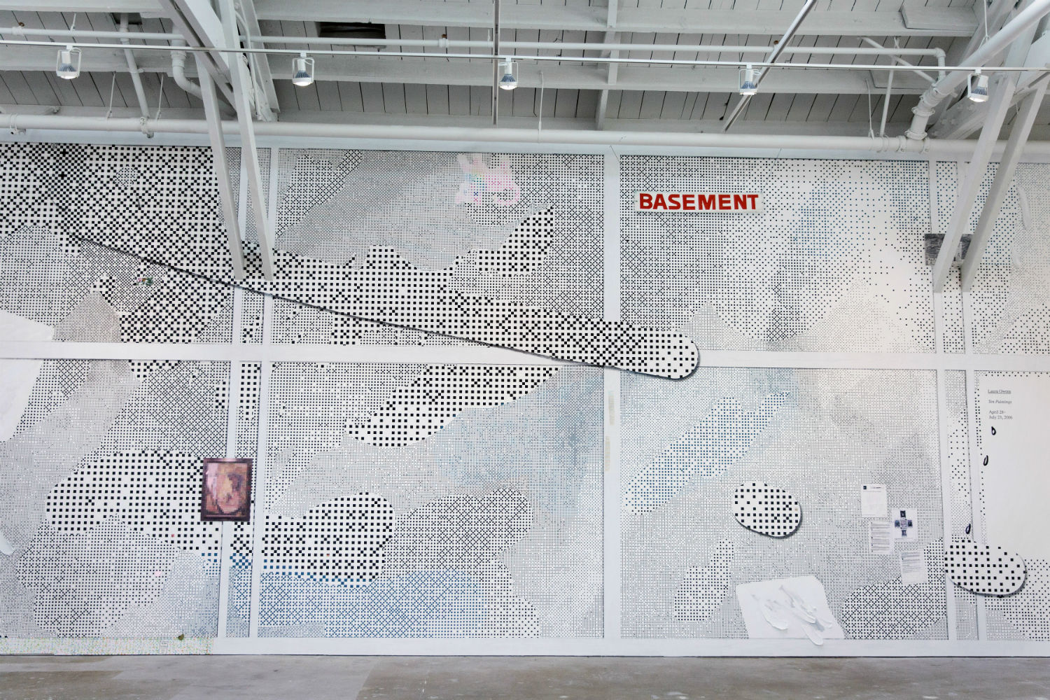 Juxtapoz Magazine Laura Owens 10 Paintings At Cca Wattis - 
