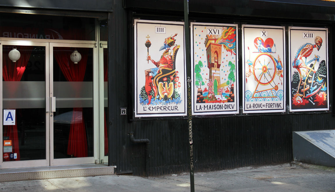 Mural at GHOST in NY