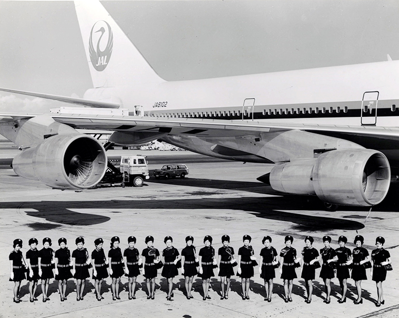 1970, Japan Air Lines by Hanae Mori