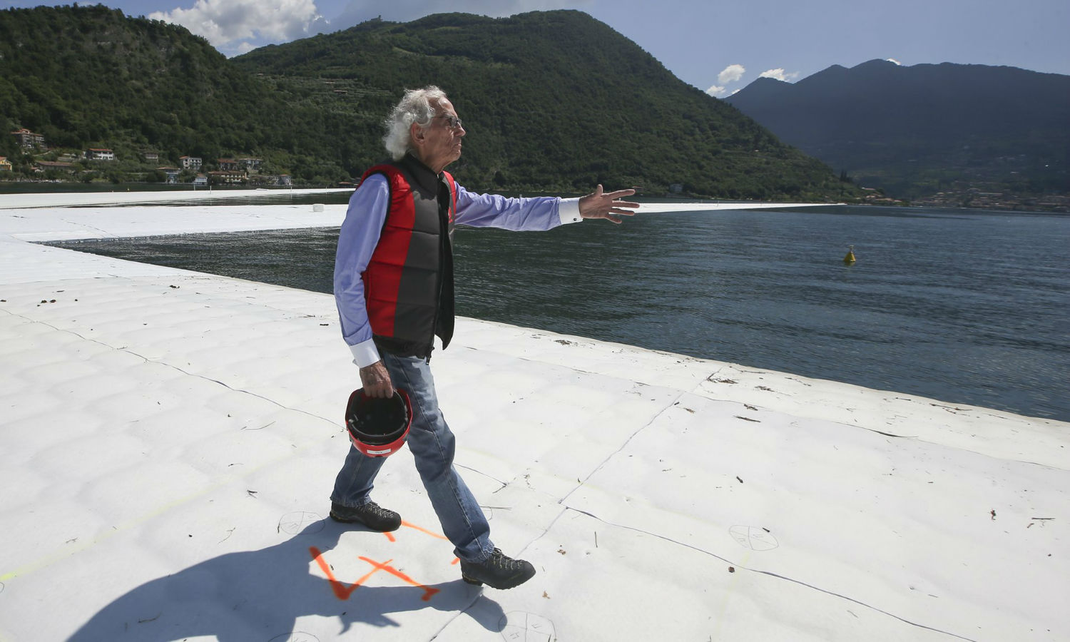 Photograph: Luca Bruno/AP