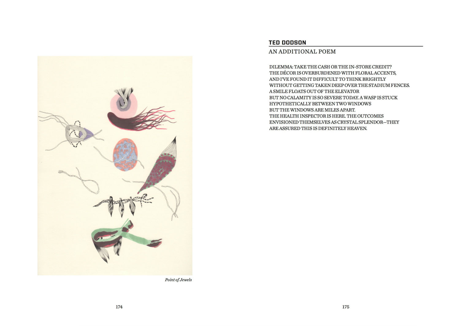 Painting by Jocelyn Spaar, poetry by Ted Dodson