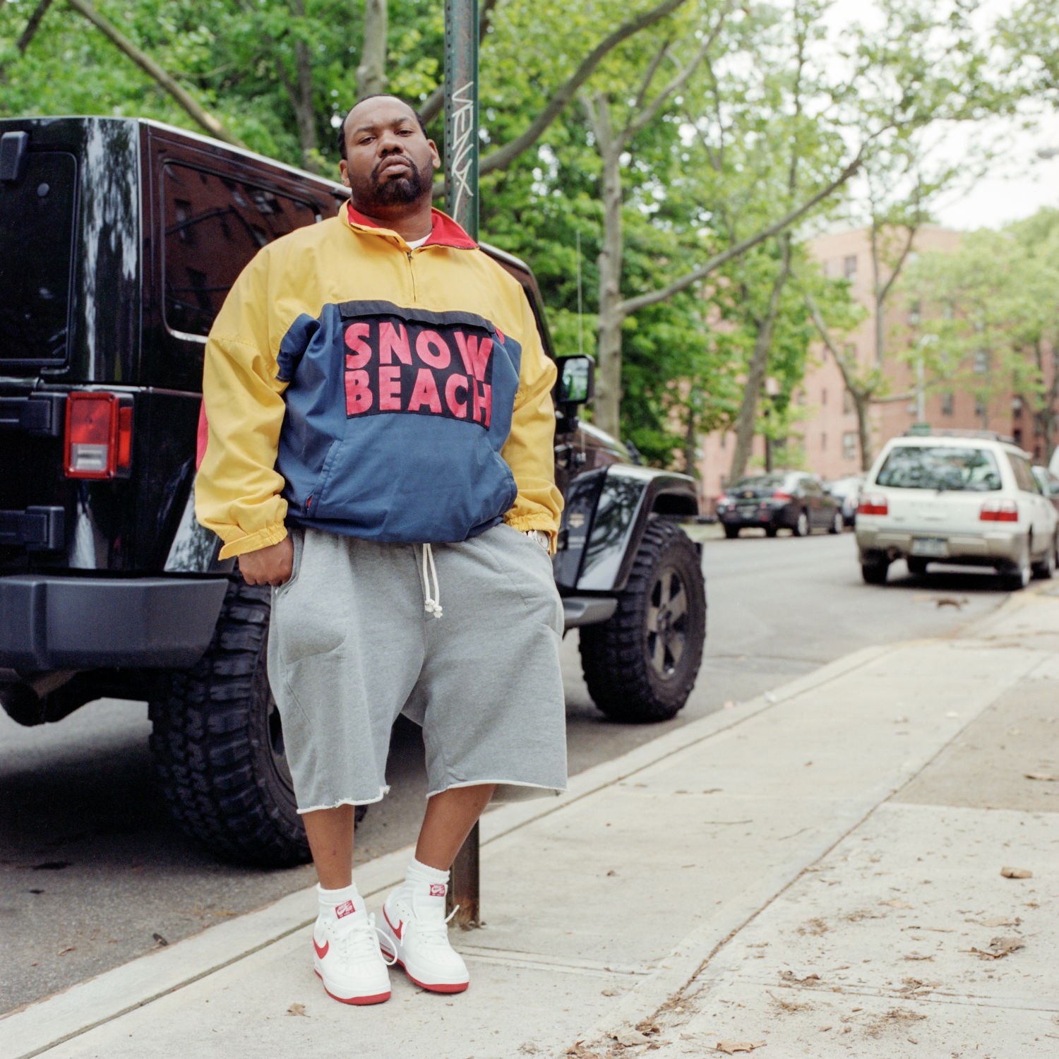 Raekwon in the Snow Beach, Manhattan, 2013 (Photo by Tom Gould)