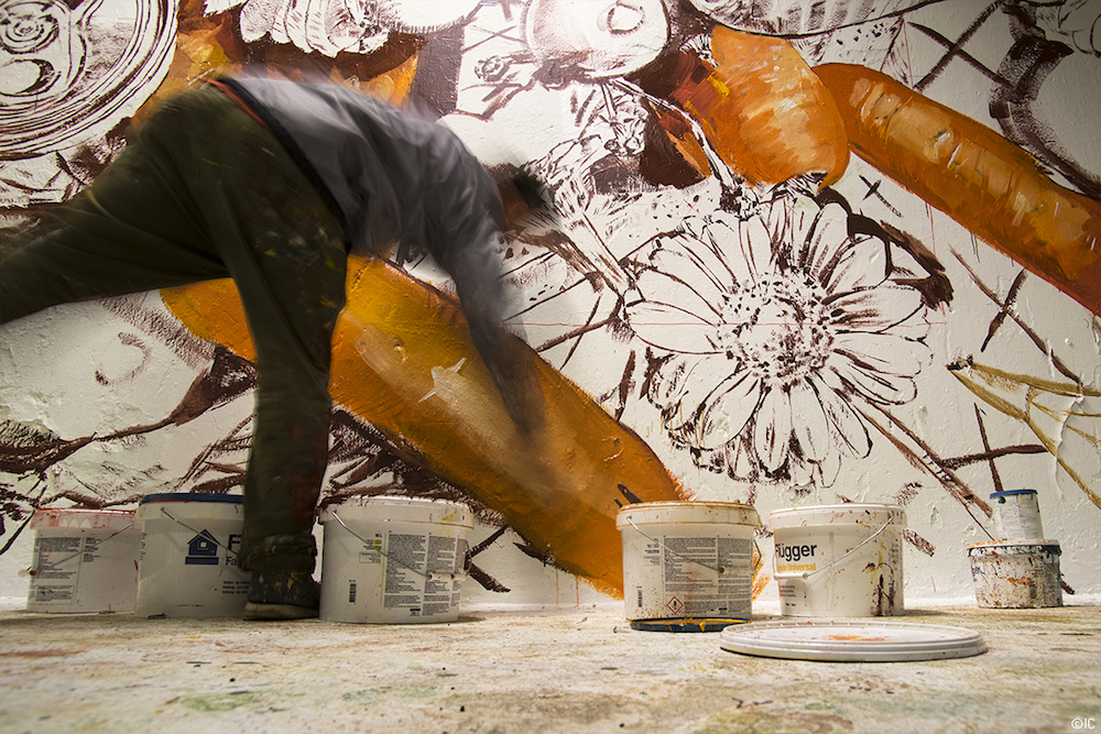 Fintan Magee in process