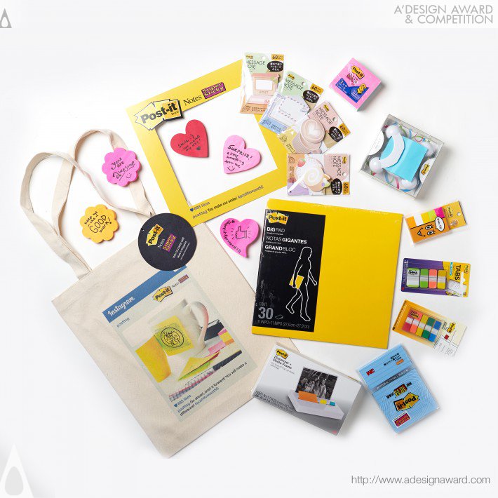 Post-it Colleague Care Kit Media Kit by Lawrens Tan