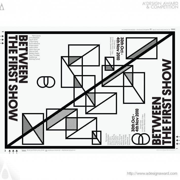 Between the first show Poster by Daeki Shim, Hyojun Shim