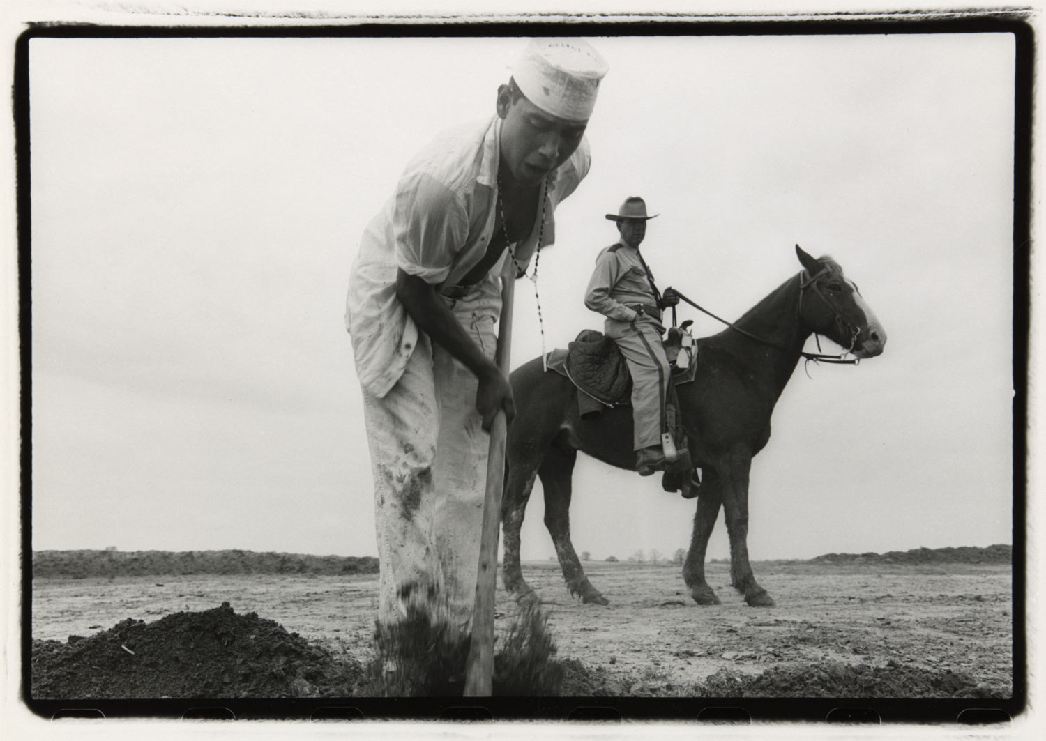 Convict and Boss, Ellis Prison, Texas, 1968