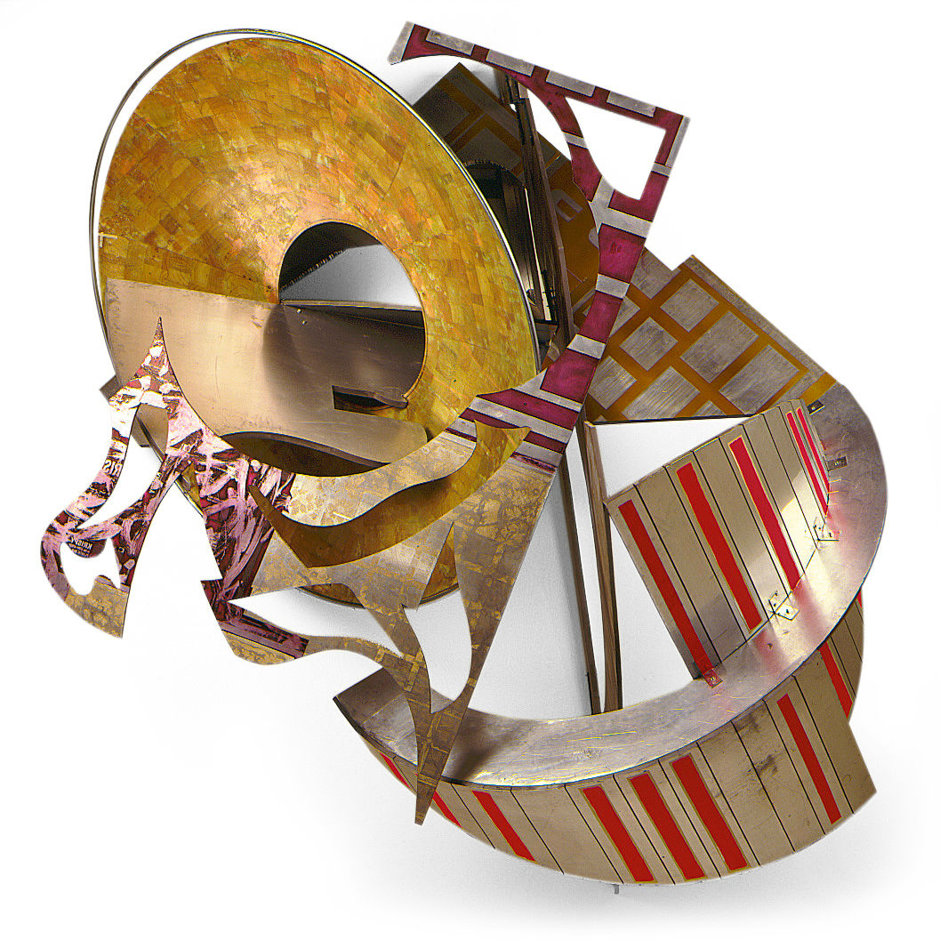 "St. Michael’s Counterguard," Mixed media on aluminum and fiberglass, honeycomb, 1984 