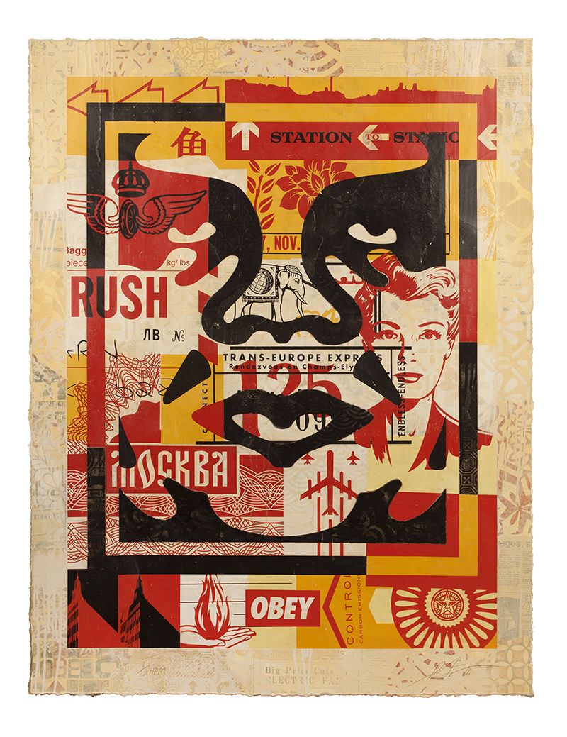 Shepard Fairey for Jonathan LeVine Gallery