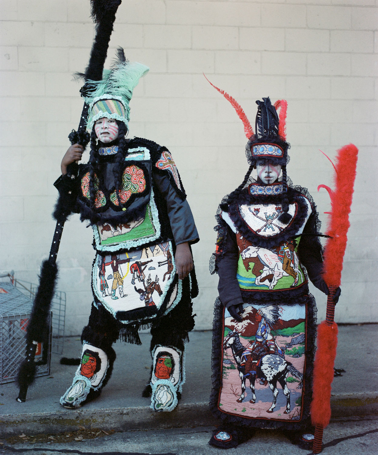 "I had the Honor of shooting the Mardi Gras Indians during Super Sunday last April. The Mardi Gras Indians have been around for over a century. They