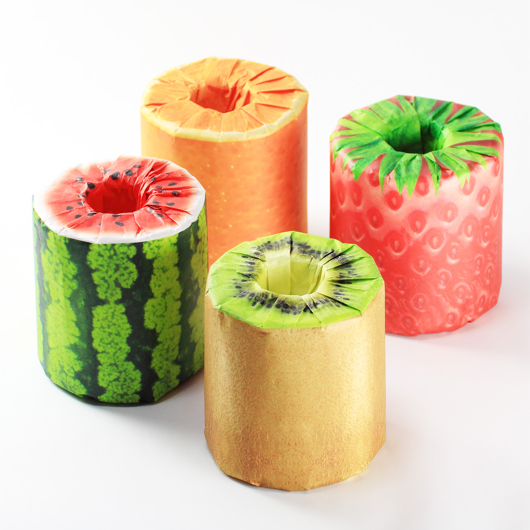 The Fruits Toilet Paper Packaging