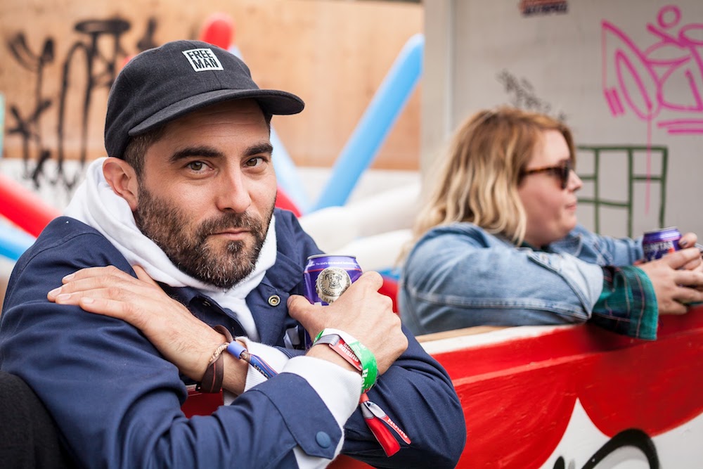 Juxtapoz crew (thank you Lagunitas!)