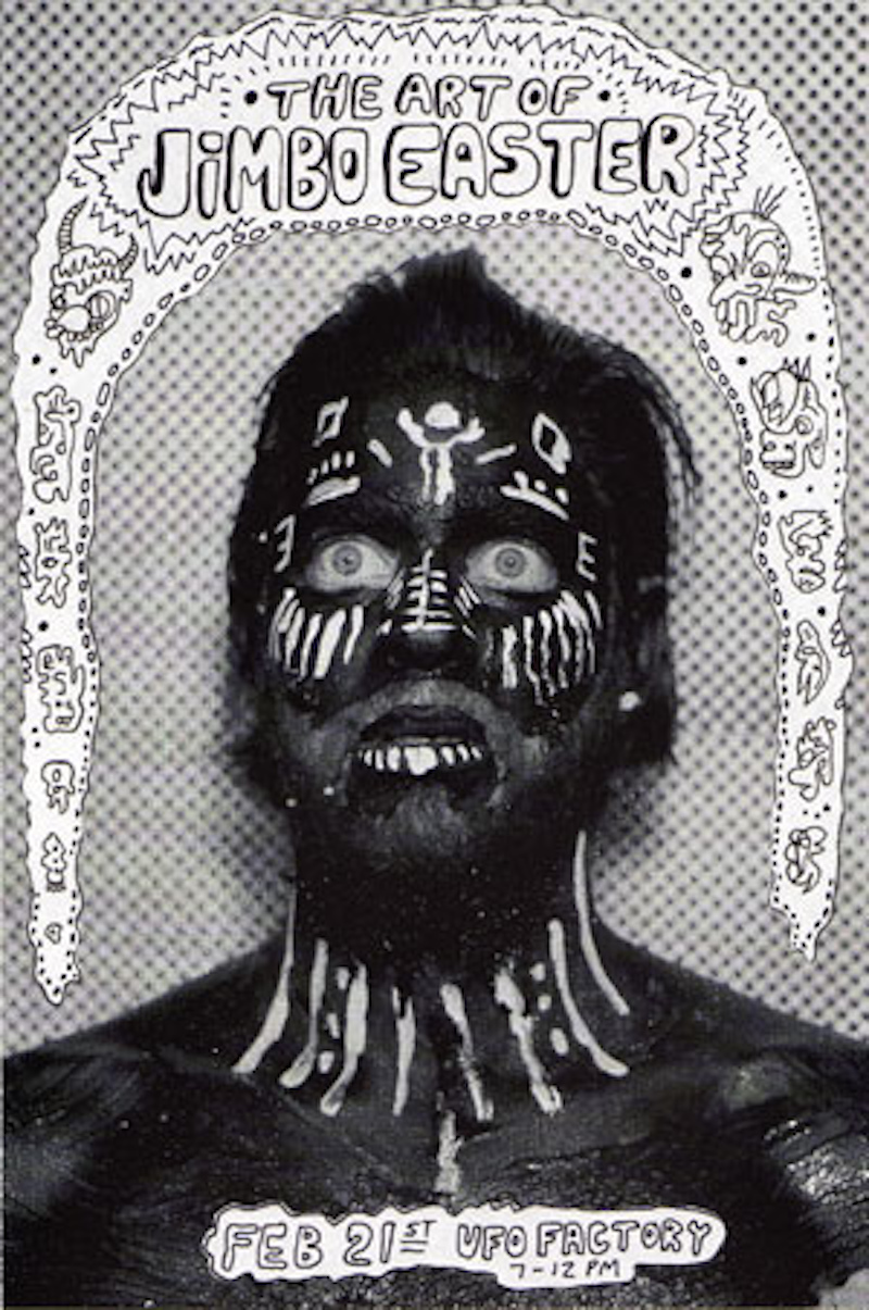 UFO Factory promotional flyer, 2009. Image courtesy of Jimbo Easter