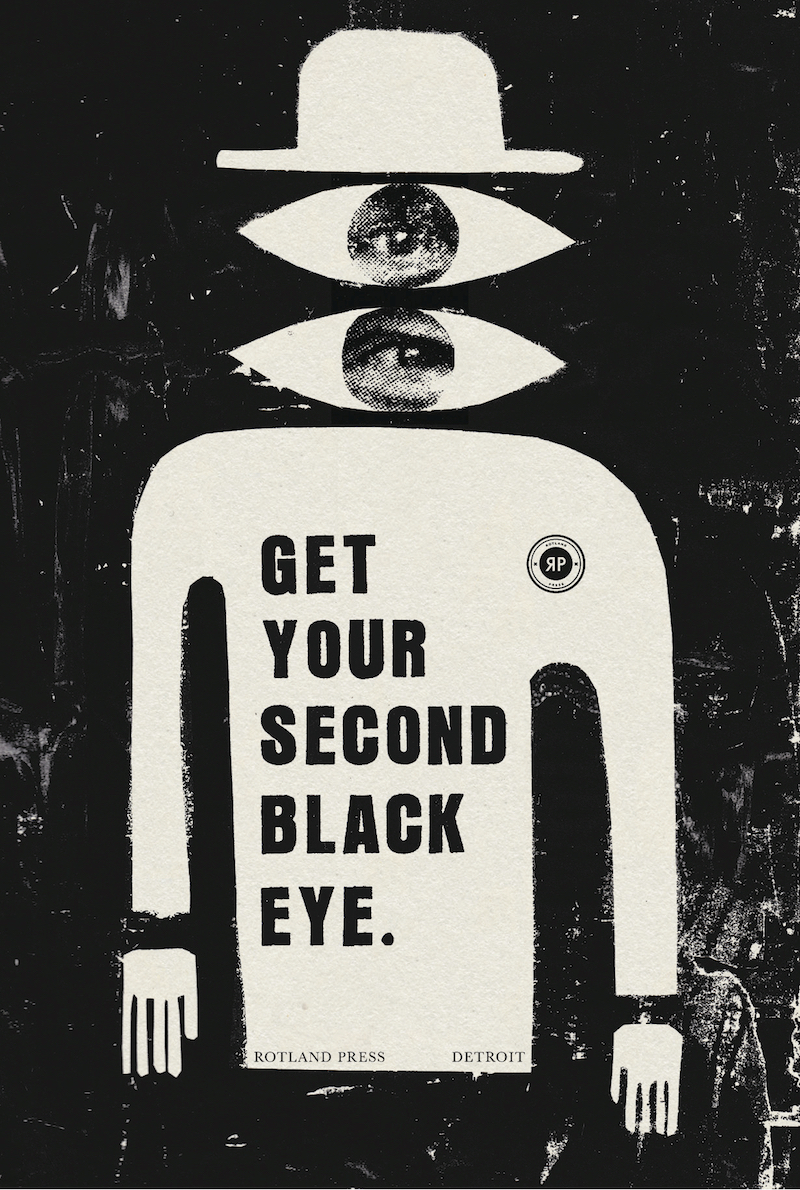 Promotional image for Black Eye No. 2, 2013. Image courtesy of Rotland Press and Ben Jones