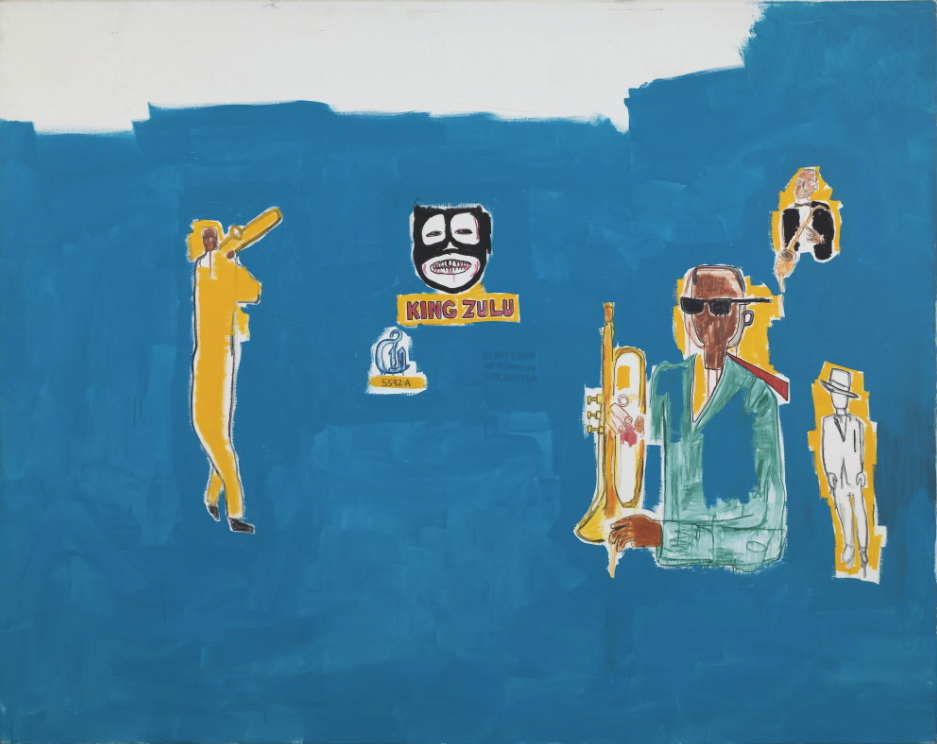 Jean-Michel Basquiat, King Zulu, 1986. Courtesy Museu d’Art Contemporani de Barcelona (© The Estate of Jean-Michel Basquiat. Licensed by Artestar, New York. Photo: Gasull Fotografia)