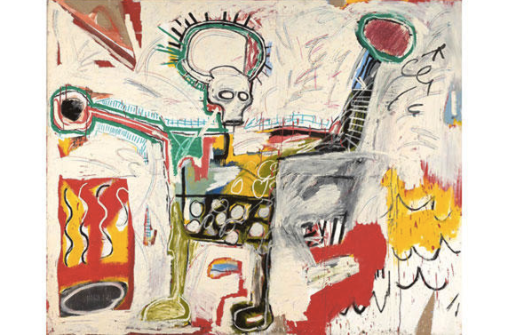 Jean-Michel Basquiat, Untitled, 1982. Museum Boijmans Van Beuningen, Rotterdam. (© The Estate of Jean-Michel Basquiat. Licensed by Artestar, New York. Courtesy Museum Boijmans Van Beuningen, Rotterdam. Photo: Studio Tromp, Rotterdam)