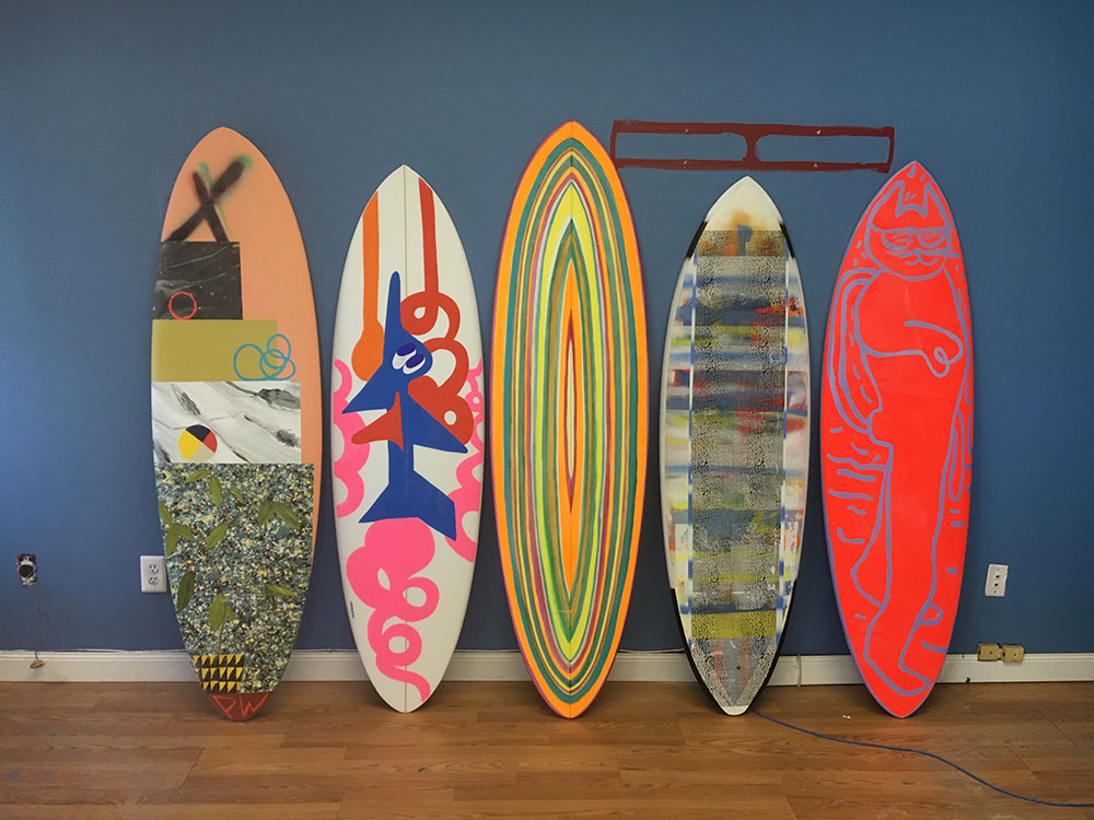 Paul Wackers, Todd James, Jules de Balincourt, Pat Berran, Austin Lee