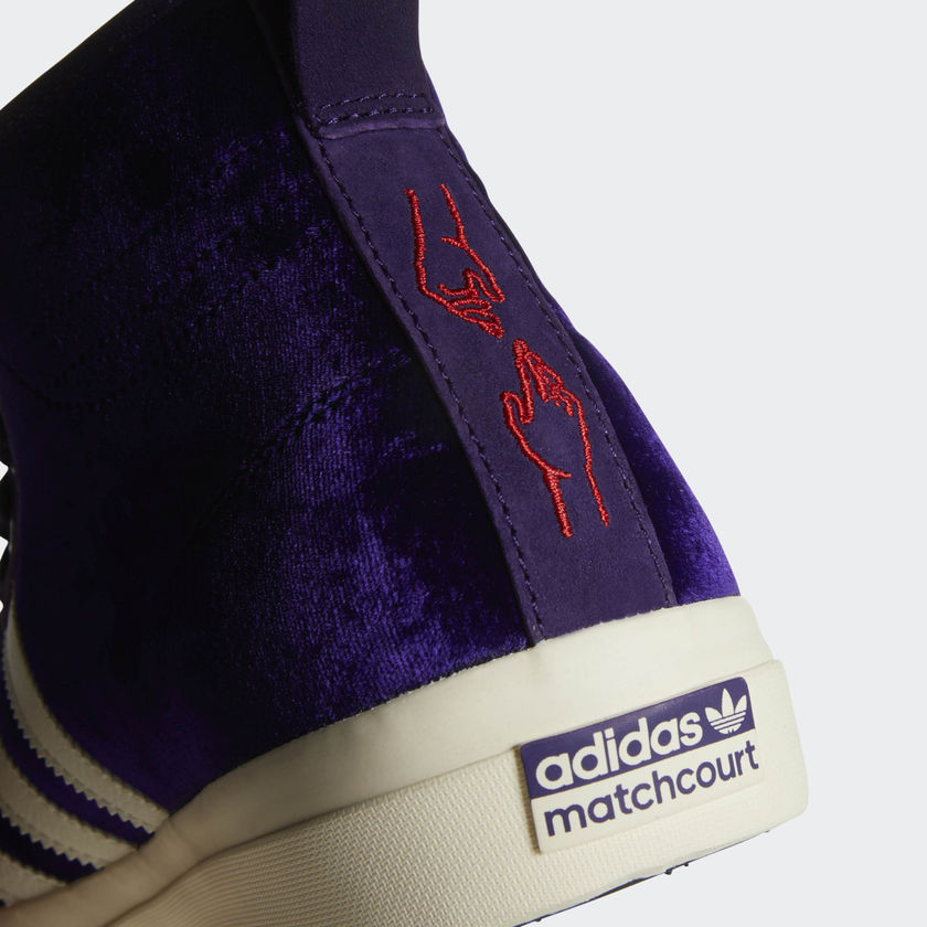 adidas matchcourt purple