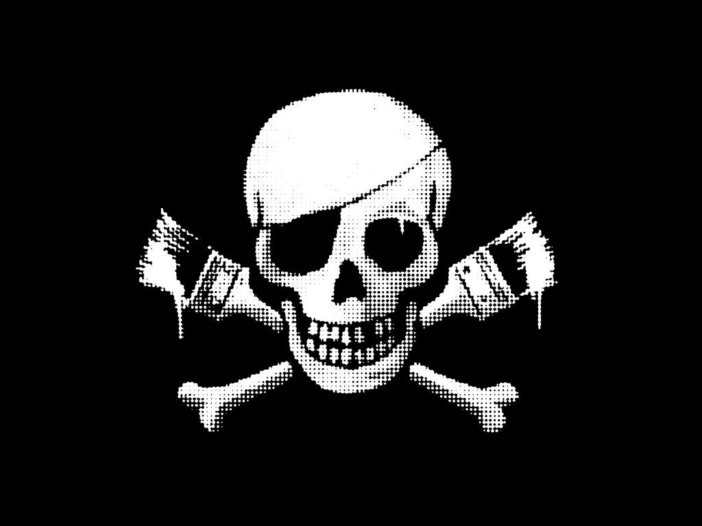 Logo treatments, all by Paul Insect