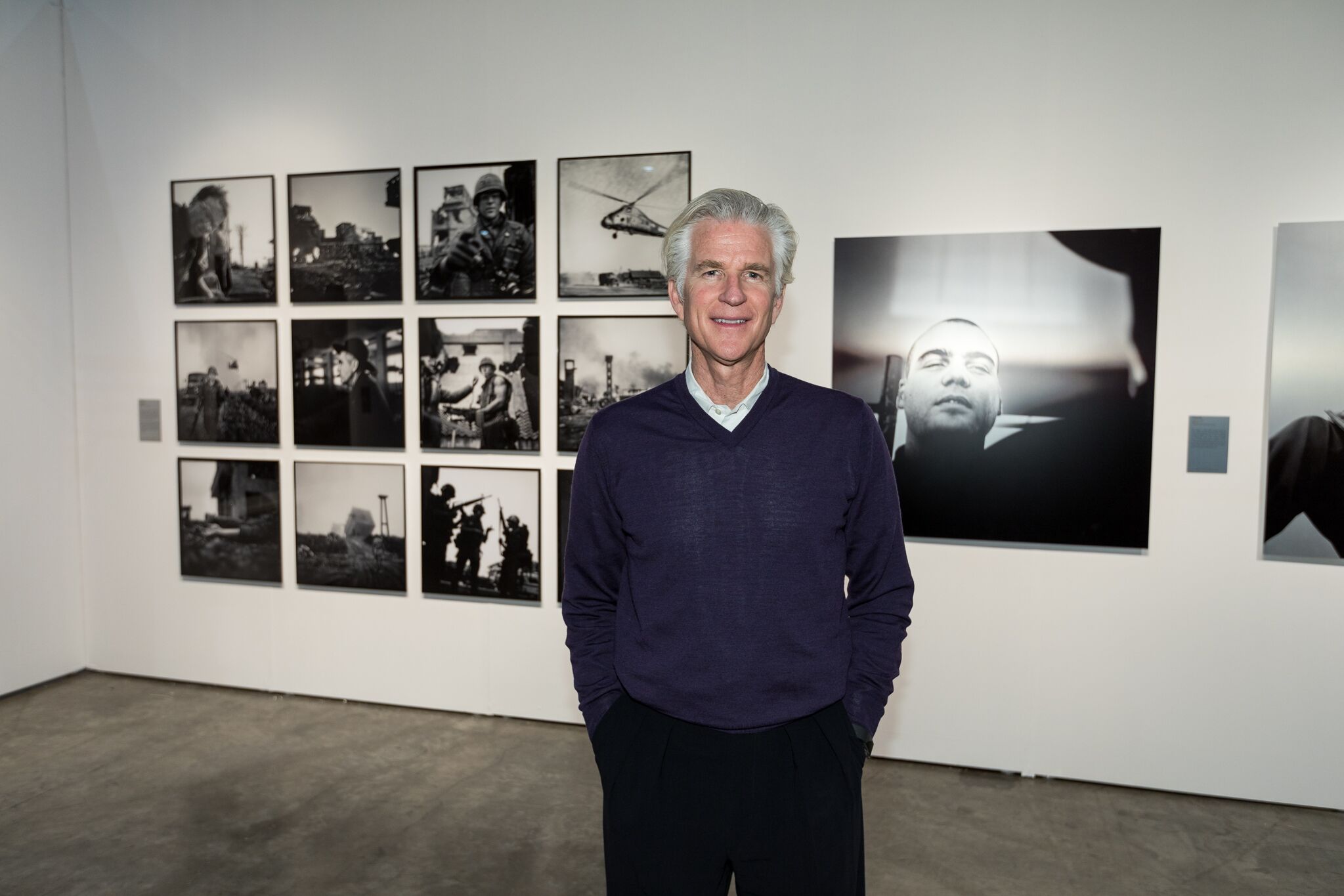 Matthew Modine exhibited his collection of photographs that he took while on the set of Full Metal Jacket. All proceeds from the sale of the photographs goes to the Purple Heart Foundation, which serves to benefit veterans, especially those wounded in combat.