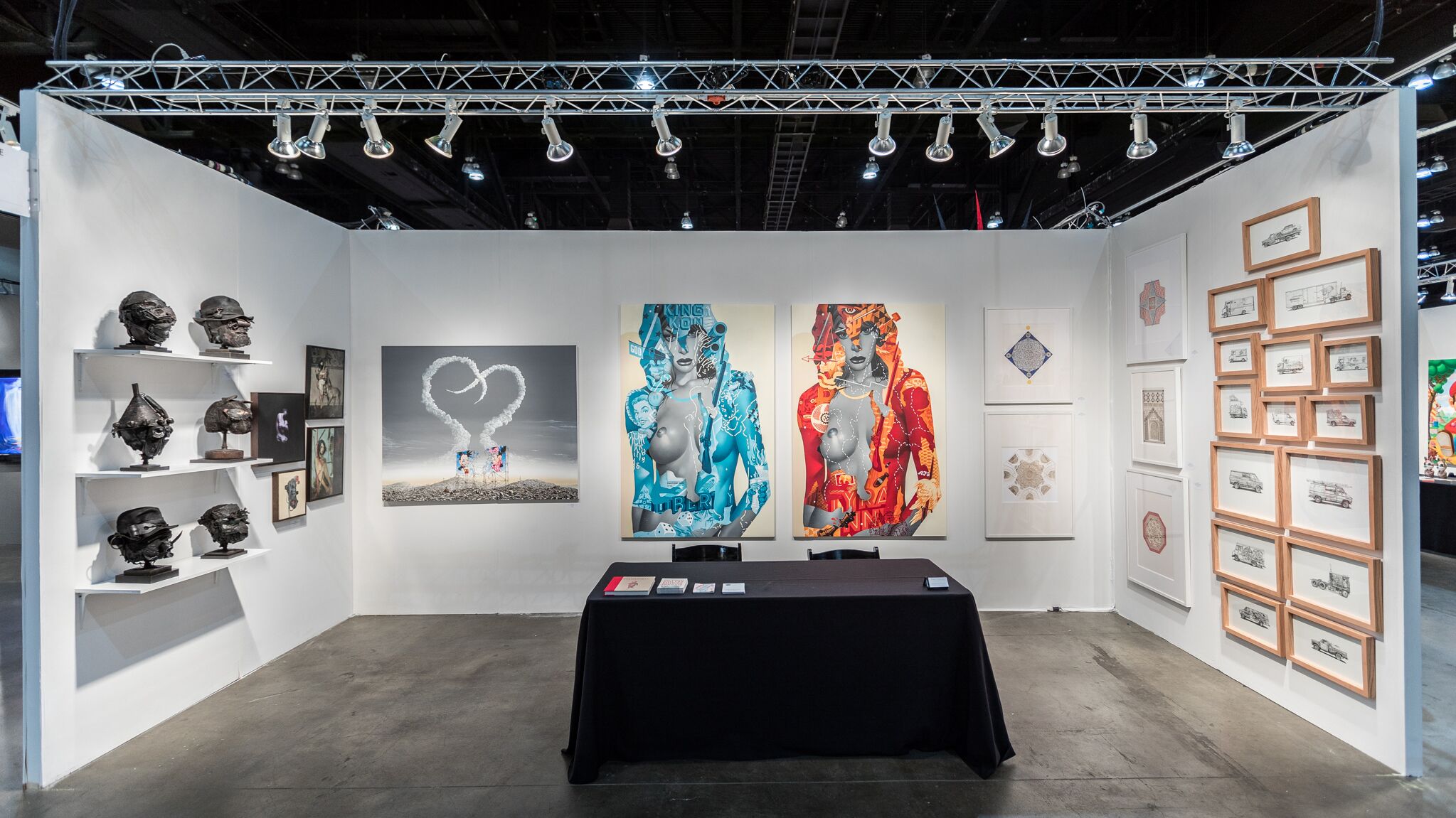 Some Tristan Eaton paintings