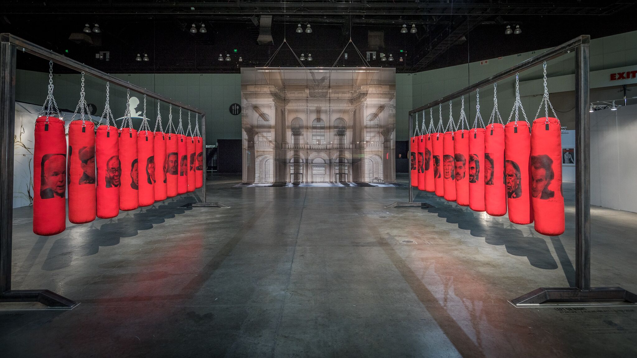 “Left To Right,” by Cuban-born multimedia artist Antuan Rodriguez