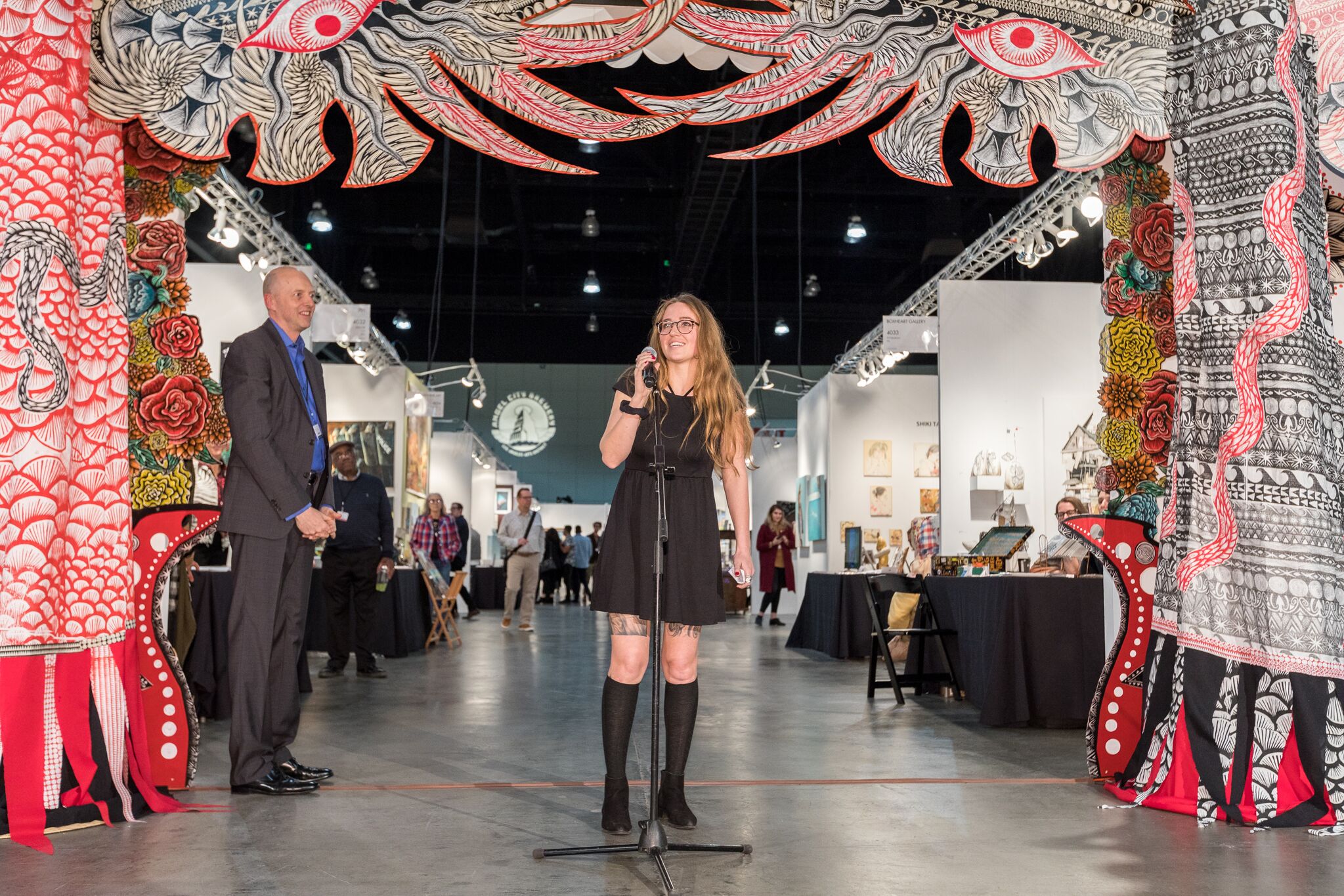 Rachael Cronin of Red Truck Gallery, and organizer of this year