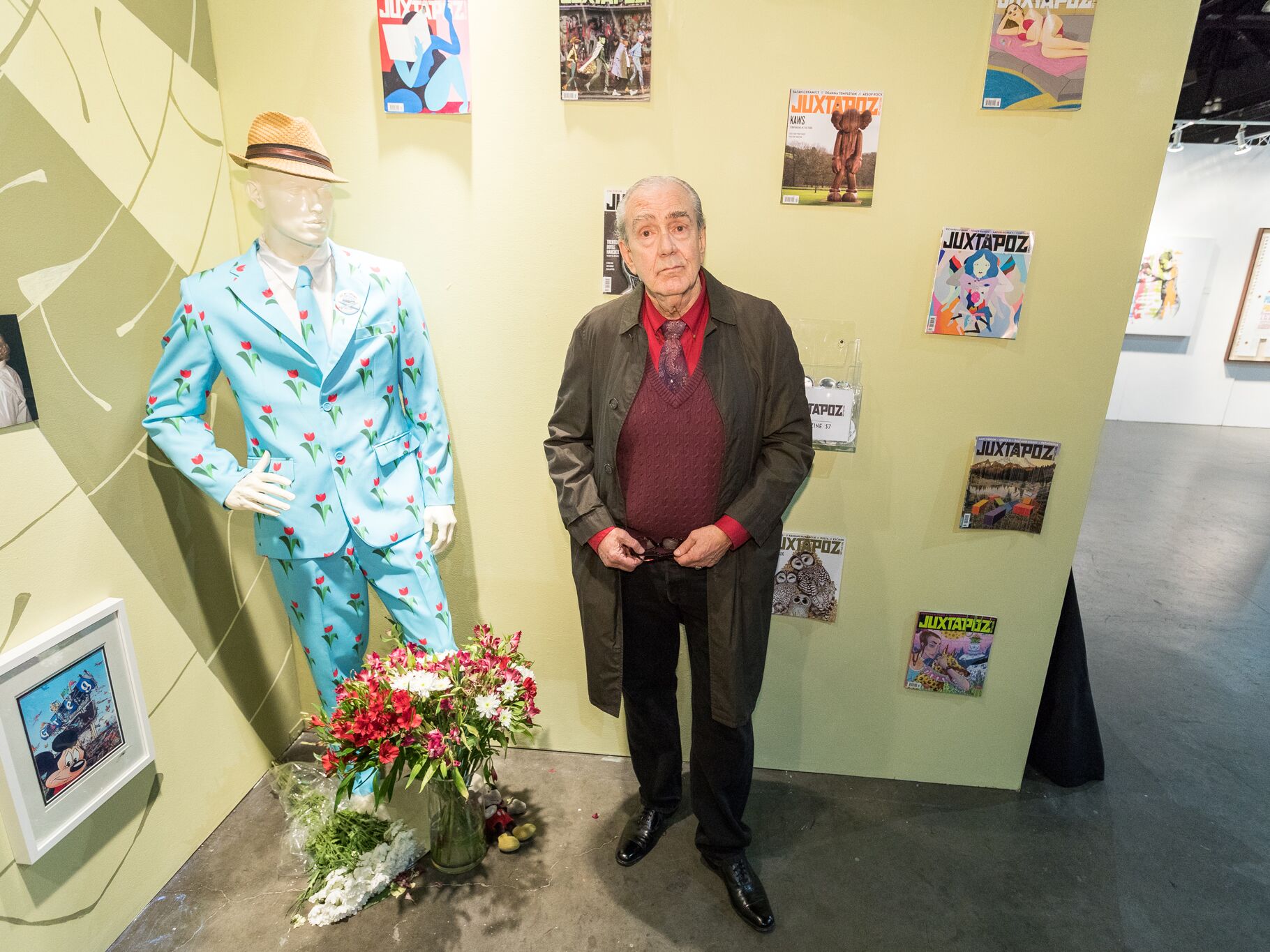 Robert Williams in the Greg Escalante Tribute booth