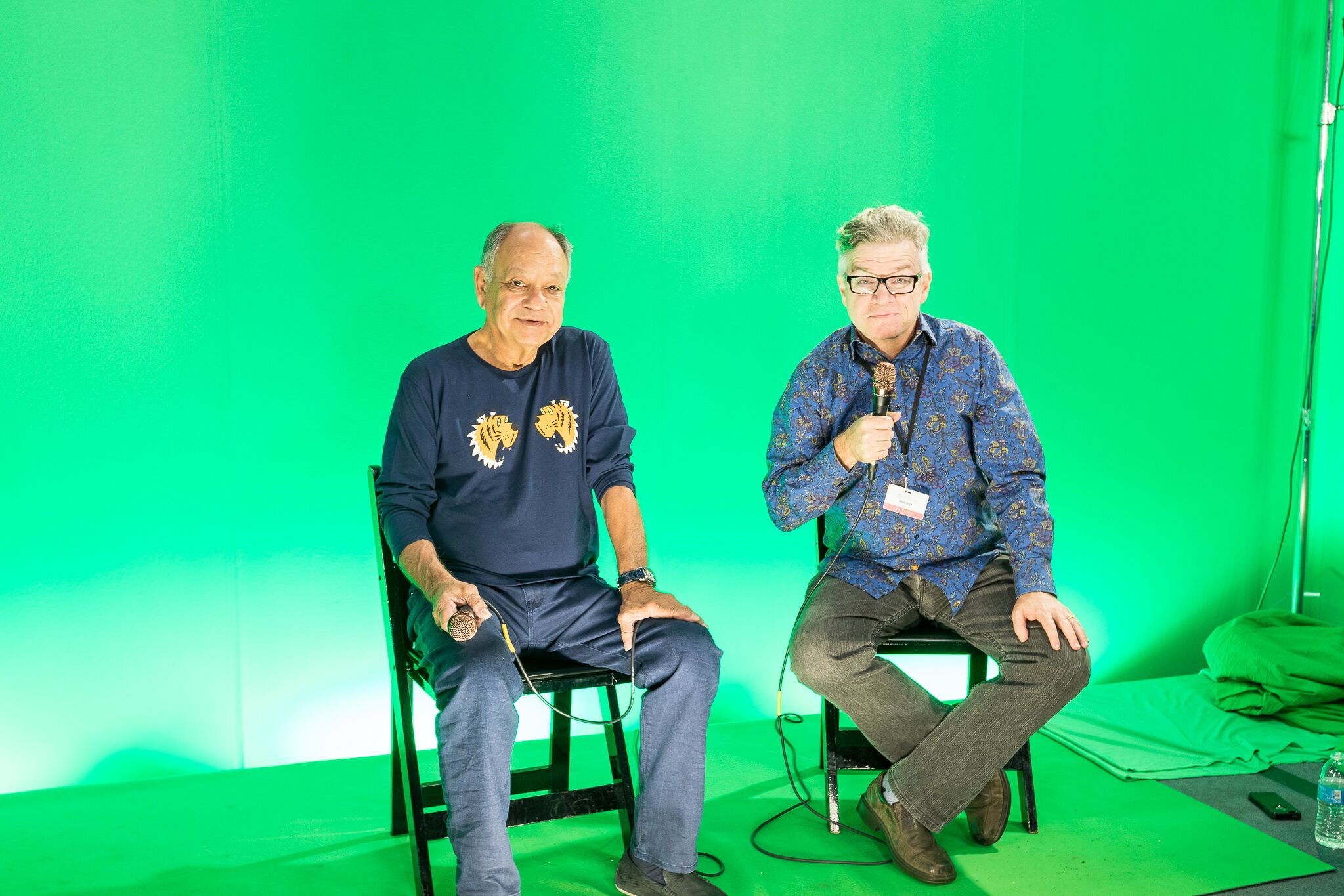 Cheech Marin and Modern Art Blitz Podcast Host Mat Gleason