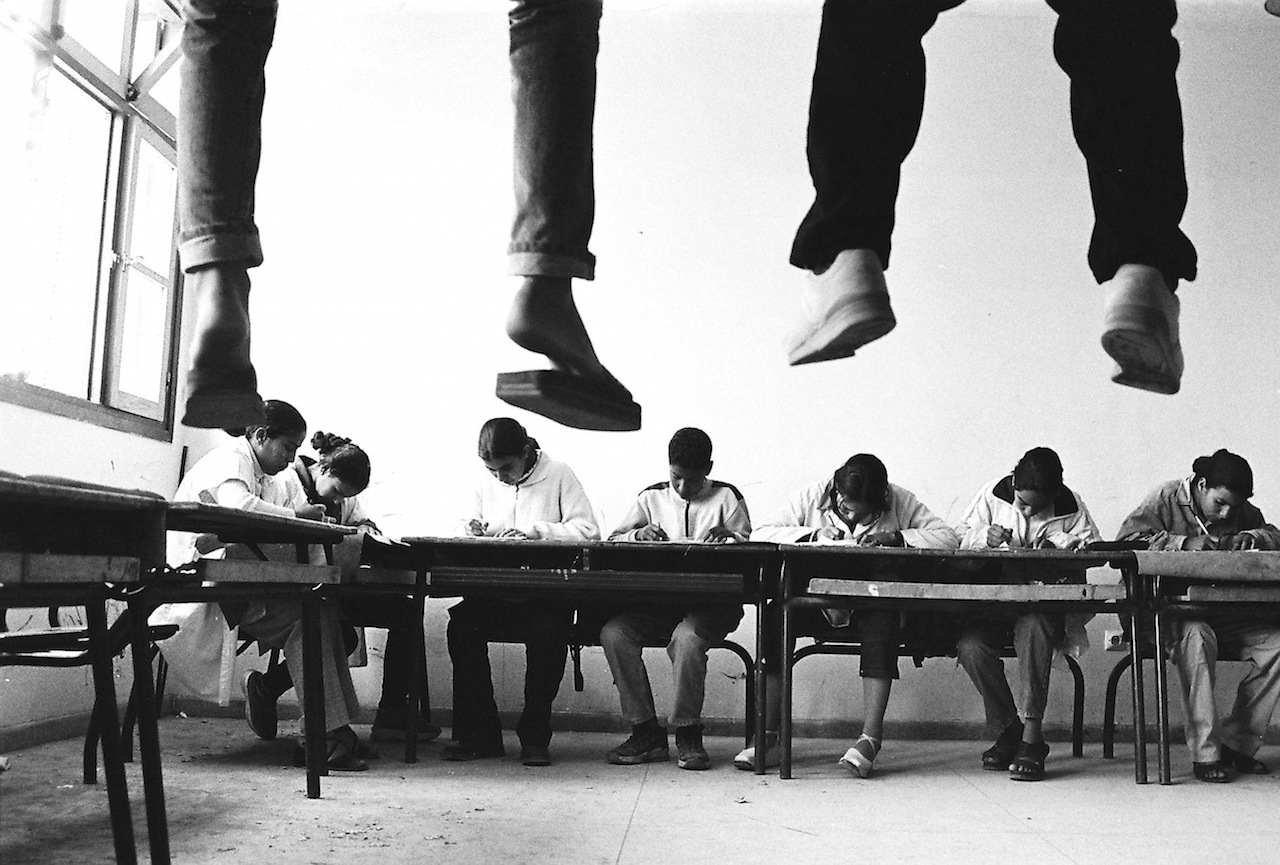 Untitled from La Salle de Classe Series, 1994-2002 © Hicham Benohoud