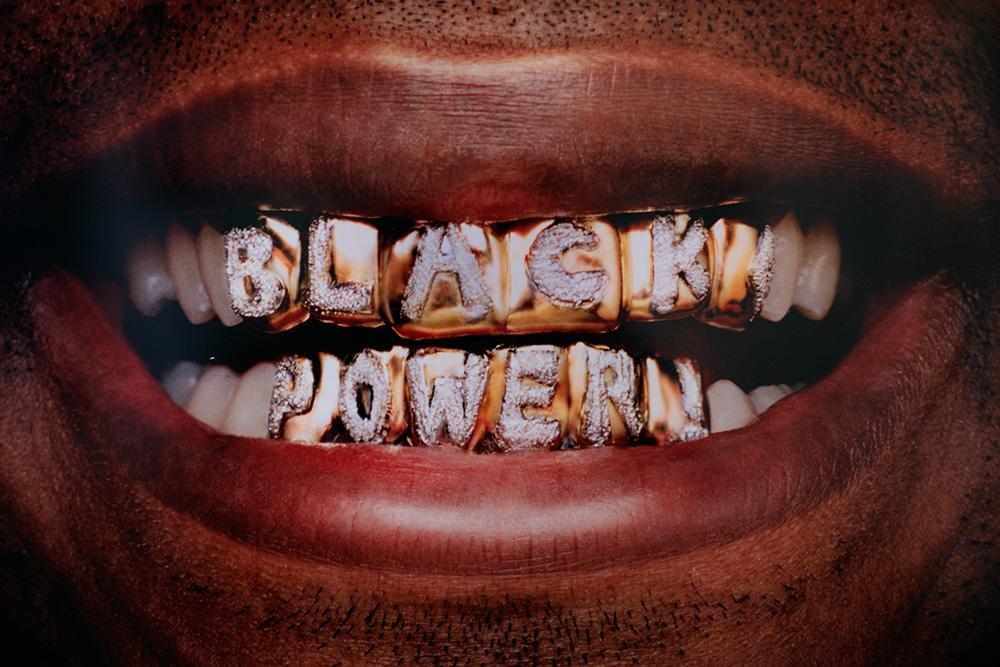Hank Willis Thomas, Black Power, Digital C-Print, 2006. Image provided courtesy of Suzy Gorman.