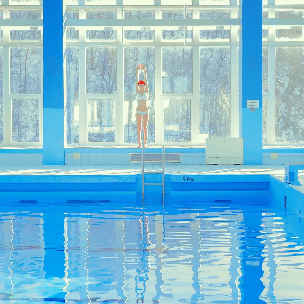 Juxtapoz Magazine - Maria Svarbova: In the Swimming Pool Juxtapoz Magazine - Maria Svarbova: In the Swimming Pool