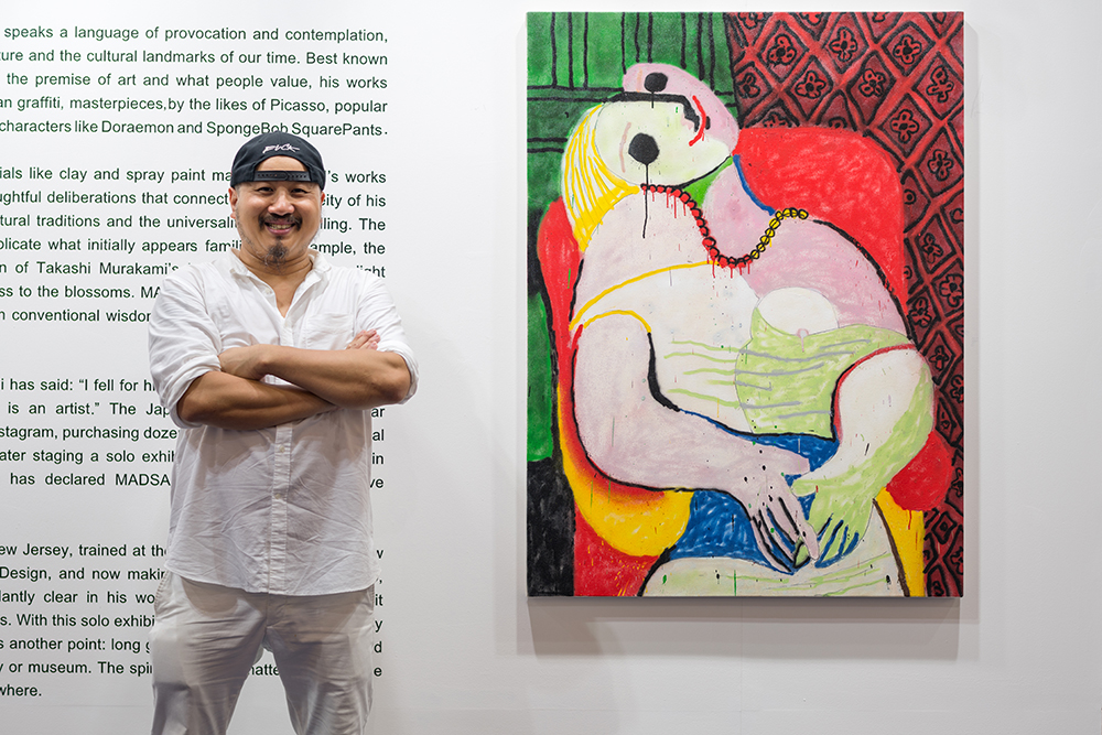 « Combination Platter » a solo exhibition by MADSAKI, presented by central embassy cooperated with KaiKai Kiki gallery and Perrotin gallery (May 8 - June 3, 2018 at Level G) ©MADSAKI/Kaikai Kiki Co., Ltd.