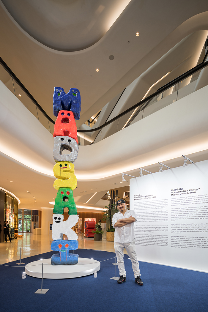 « Combination Platter » a solo exhibition by MADSAKI, presented by central embassy cooperated with KaiKai Kiki gallery and Perrotin gallery (May 8 - June 3, 2018 at Level G) ©MADSAKI/Kaikai Kiki Co., Ltd.