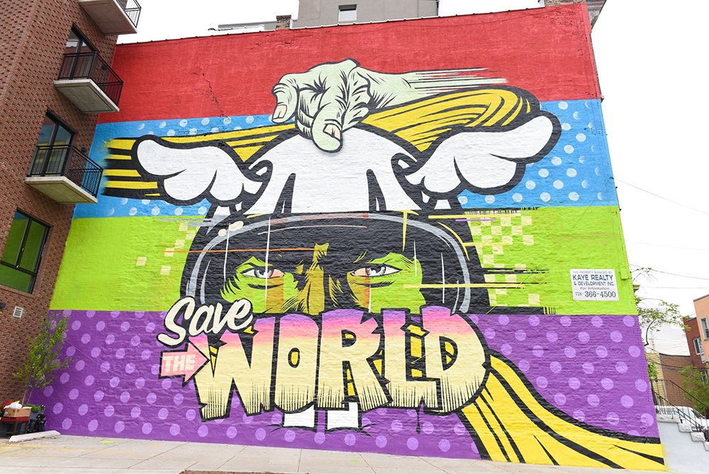 "Kaspersky Lab Partner With Street Artist D*Face to Save The World 
