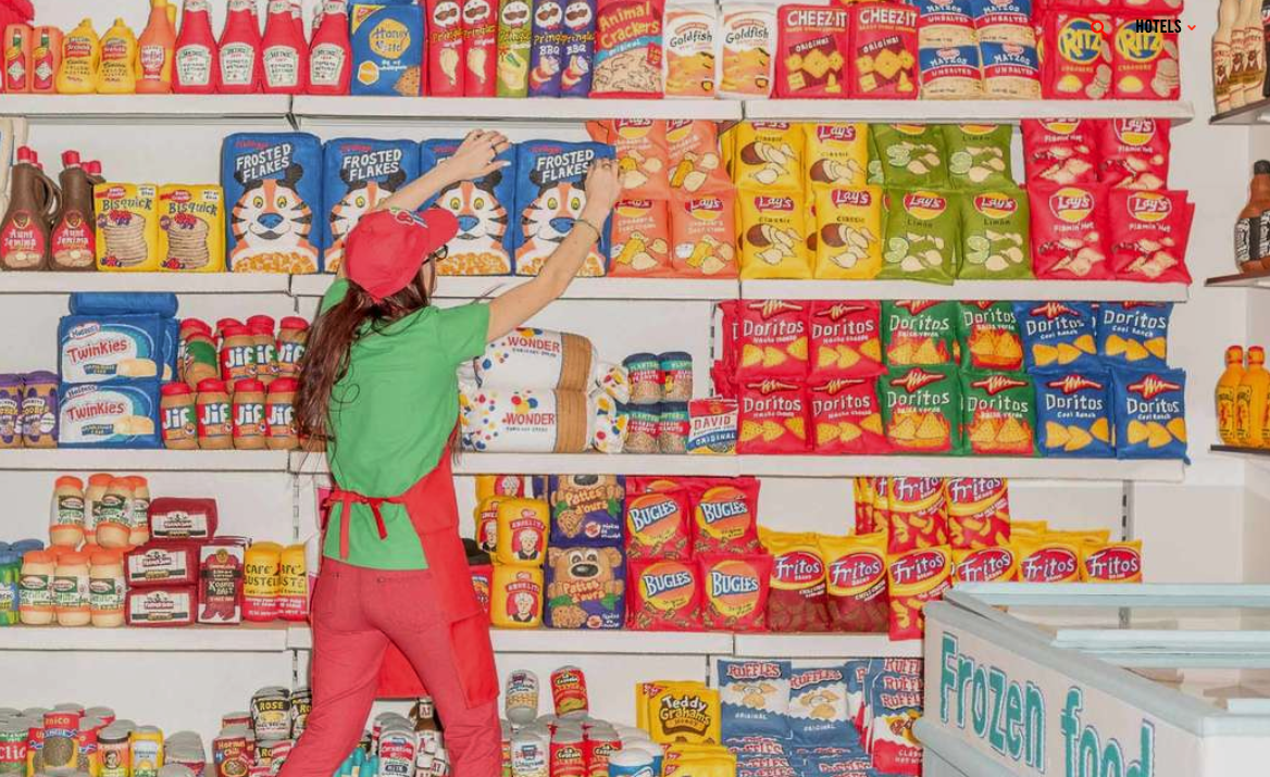 Lucy Sparrow's all-felt supermarket now open in LA - Boing Boing