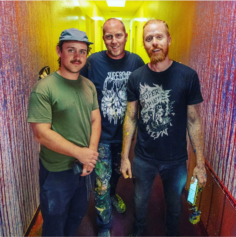 Left to Right: Bill Dunleavy, Hoxxoh, and Ed Zipco