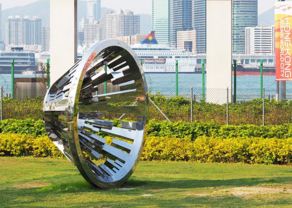 The Hk Eye Sculpture by LazyBusy Studio