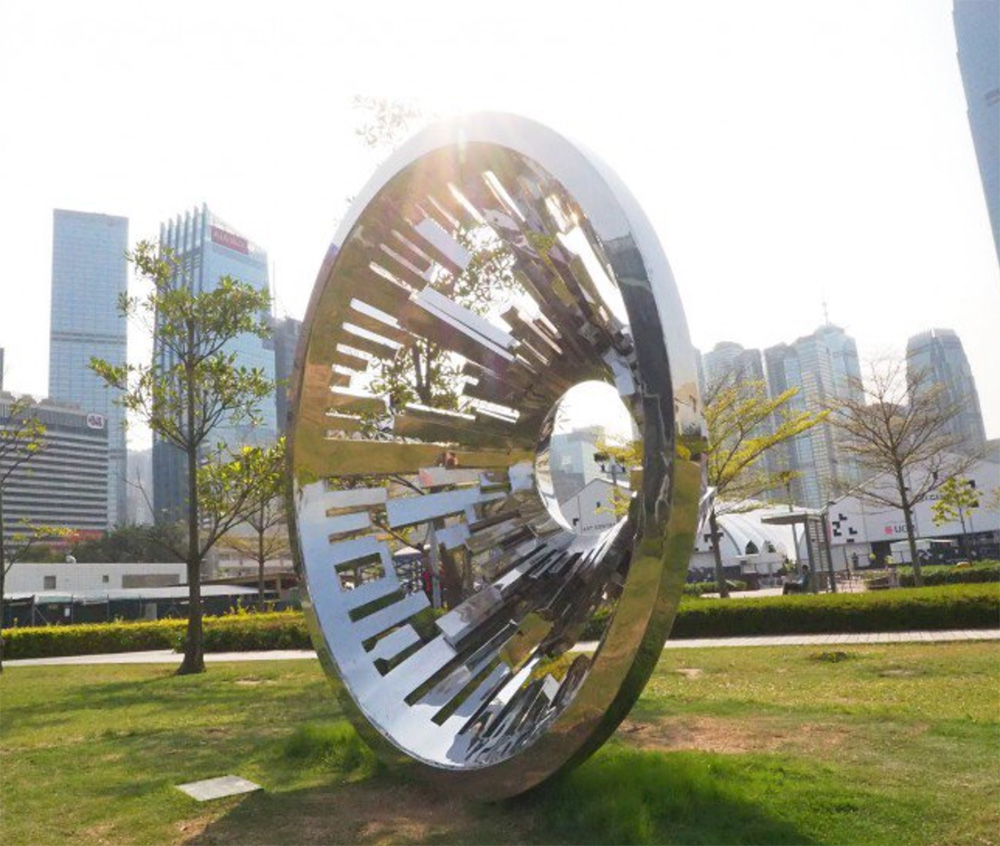 The Hk Eye Sculpture by LazyBusy Studio