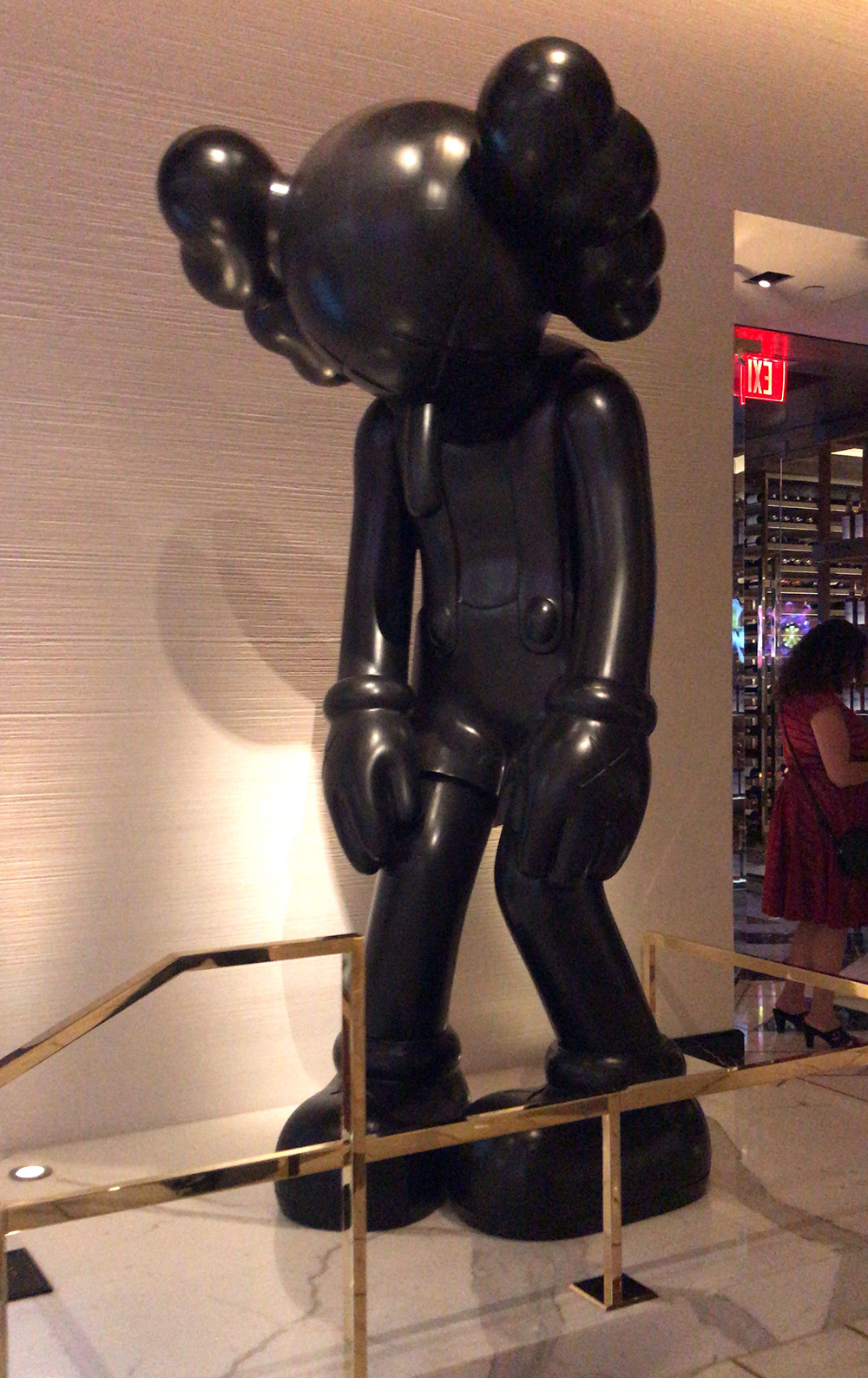 KAWS At Scotch 80 Prime steakhouse