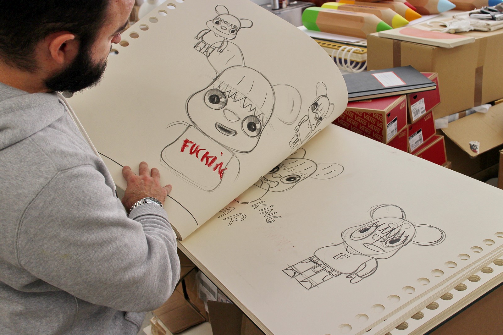 javier calleja bearbrick