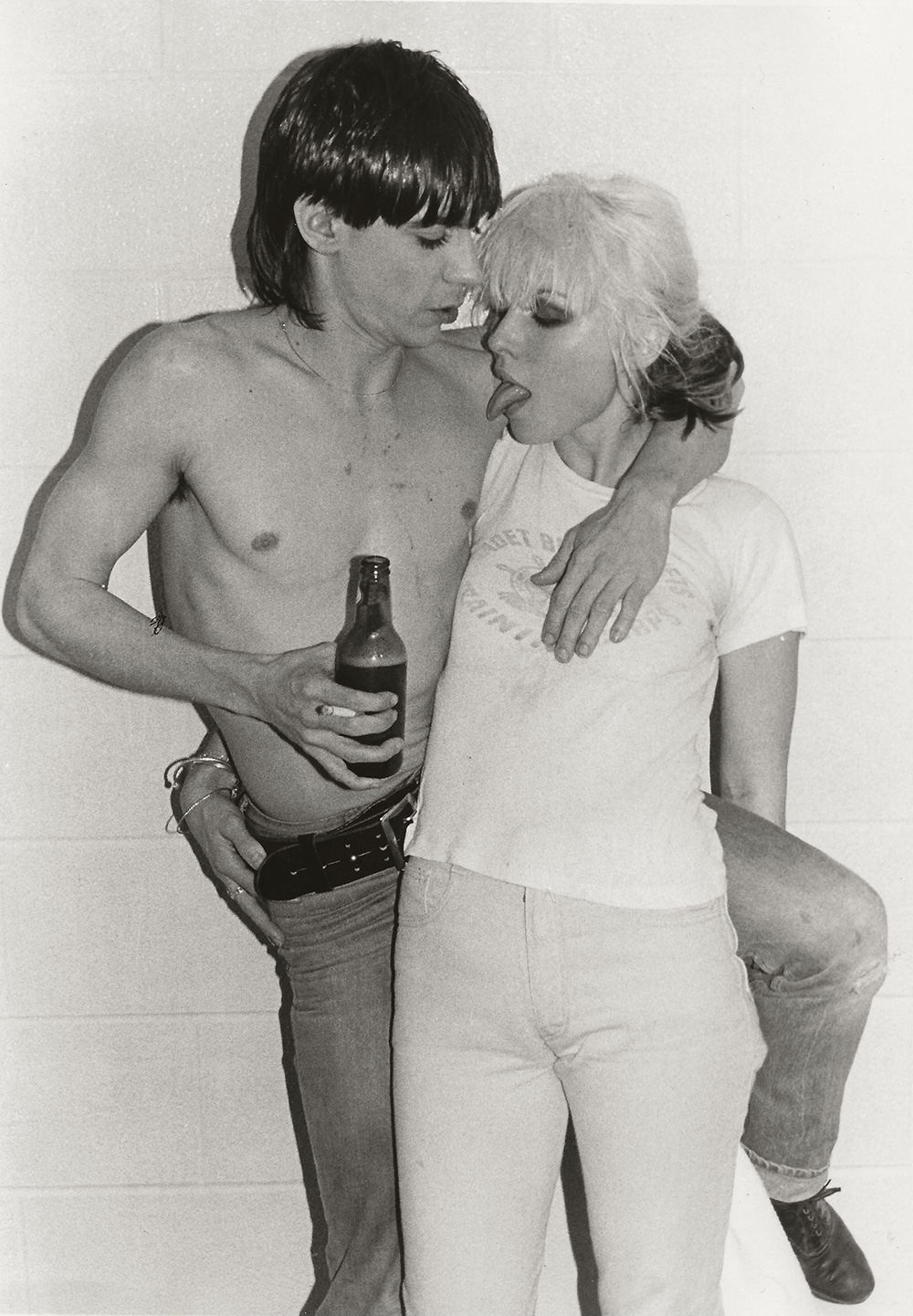 Debbie Harry and Iggy Pop