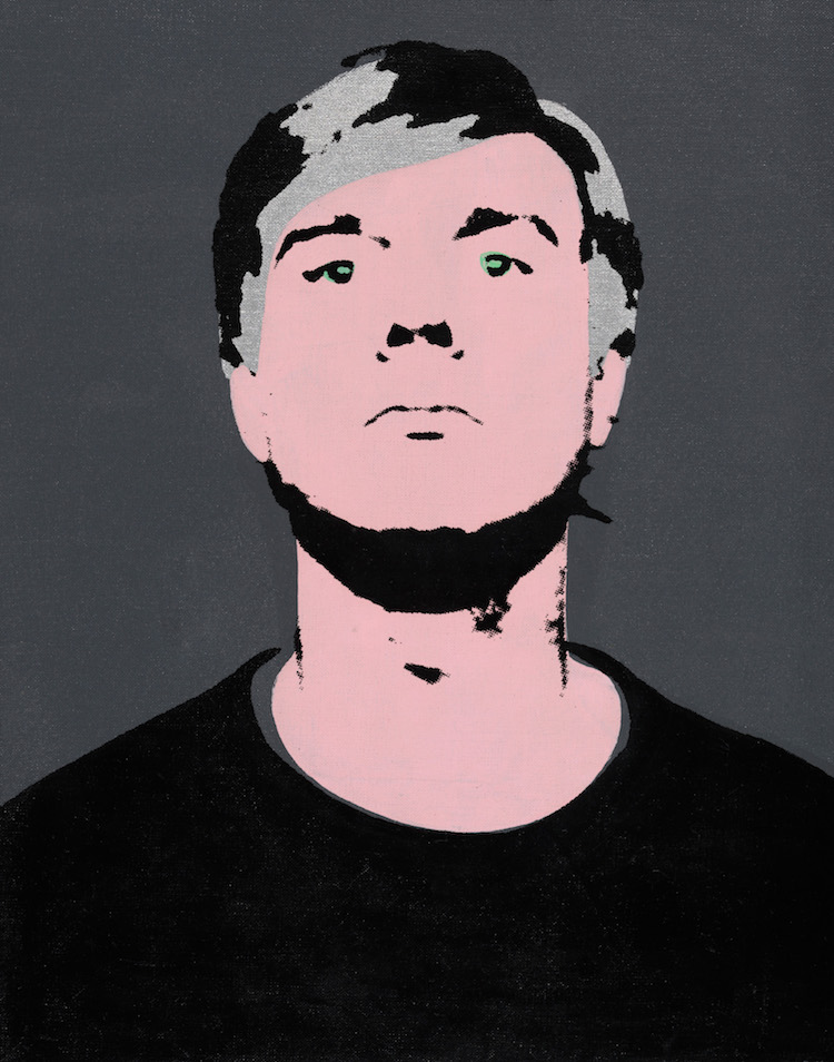 Self-Portrait, 1964. Acrylic and silkscreen ink on linen, 20 x 16 in. (50.8 x 40.6 cm). The Art Institute of Chicago; gift of Edlis/Neeson Collection, 2015.126 © The Andy Warhol Foundation for the Visual Arts, Inc. / Artists Rights Society (ARS) New York