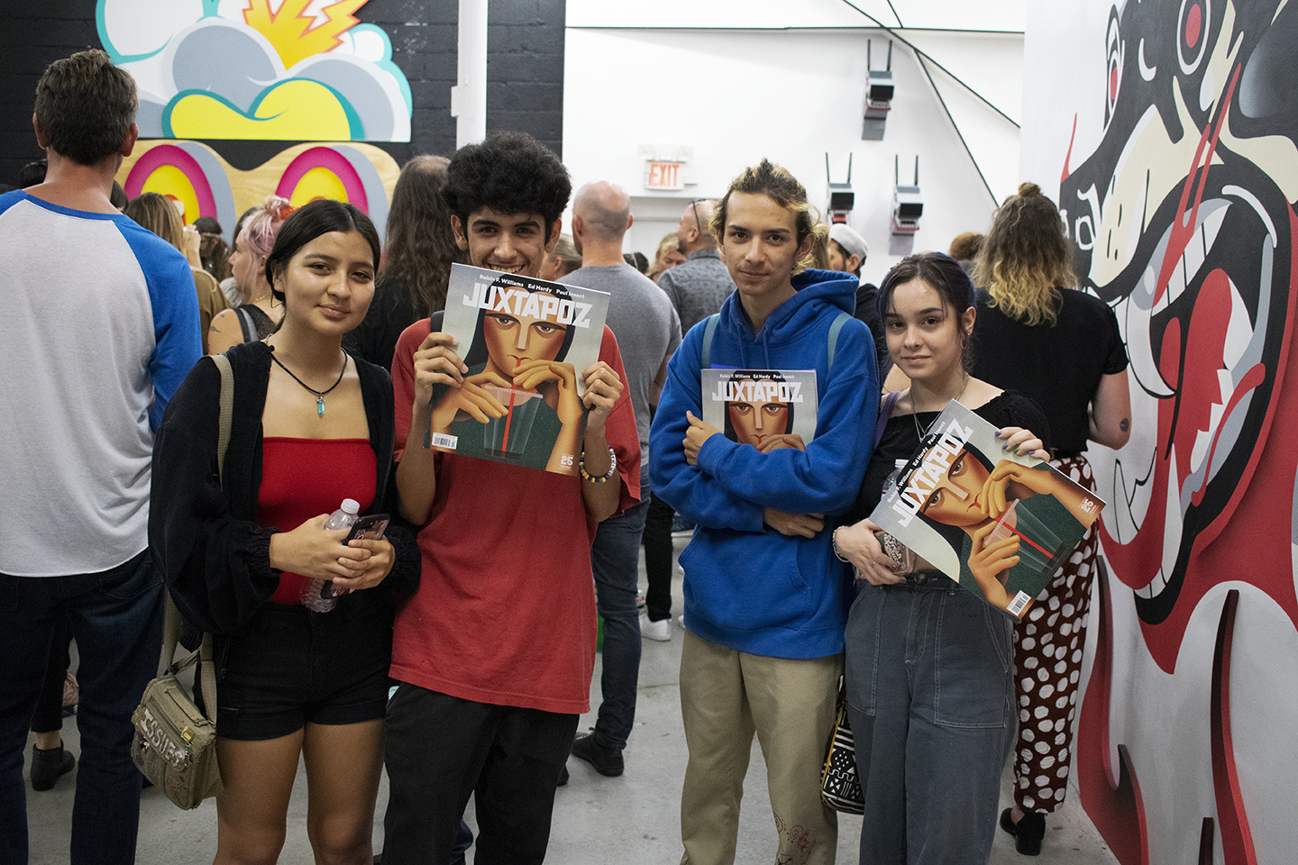 Some young fans of the mag