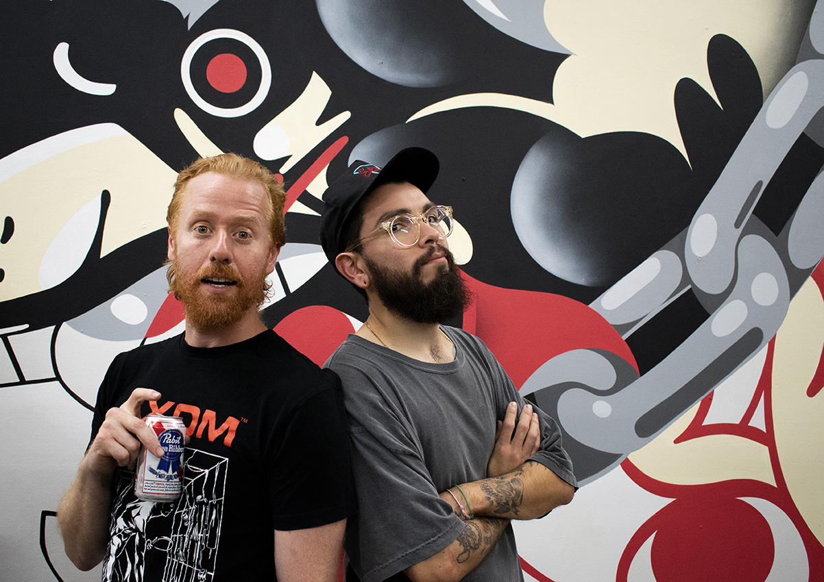 Ed Zipco of Superchief and Baghead