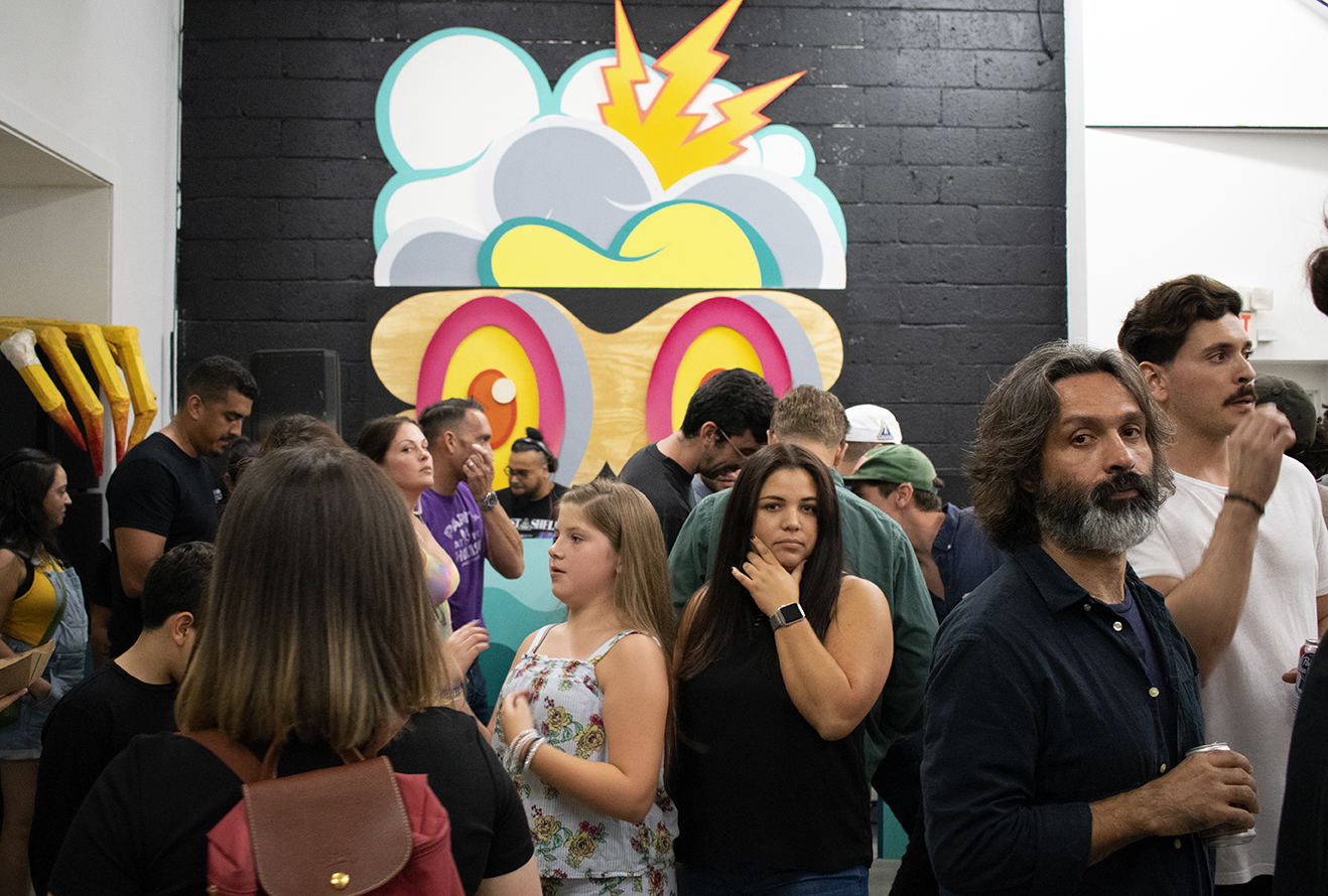 Alex Yanes DJ Booth Installation